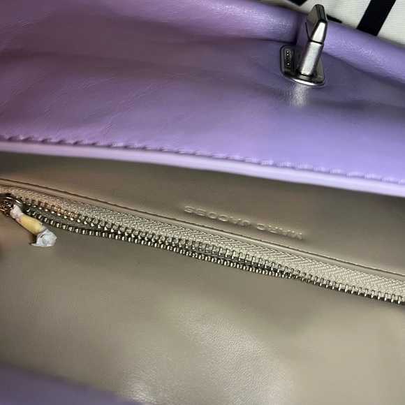 Marc Jacobs Lavender Leather Clutch - Picture 3 of 4